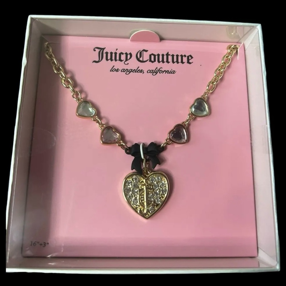 Juicy Couture Gold Heart Necklace